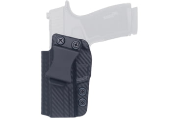 Image of Rounded by Concealment Express IWB KYDEX Holster Sig Sauer P365X Macro, Left Hand, Carbon Fiber Black, SSR-P365XMACRO-CF-LH-VAR