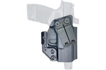 Image of Rounded by Concealment Express IWB KYDEX Plus Line Holster Optic Ready w/Claw &amp; Monoblock Clip for Smith &amp; Wesson M&amp;P 9/40 M2.0 3.6in Compact / Sub-Compact, Left Hand, Black, SWN-MP940-BK-LH-PLUS