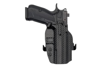 Image of Rounded Cz Shadow 2 Compact Paddle Holster, CZU-SHDW2CMPCT-CF-LH-OWBPDL