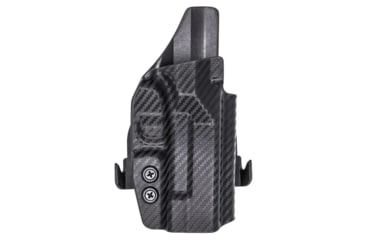 Image of Rounded Iwi Masada Slim Paddle Holster Optic Ready, IWI-MASADASLIM-BK-RH-OWBPDL-RMR