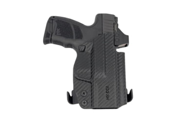 Image of Rounded H&amp;K Cc9 Paddle Holster Optic Ready, HKH-CC9-BK-LH-OWBPDL
