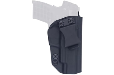 Image of Rounded IWB Kydex Holster for Kel-Tec P15, Right Hand, Black, KTC-P15-BK-RH-VAR