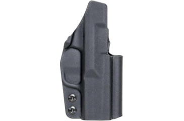 Image of Rounded IWB Kydex Holster for Kel-Tec PR57, Left Hand, Black, KTC-PR57-BK-LH-VAR