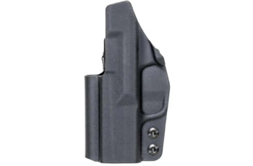 Image of Rounded IWB Kydex Holster for Kel-Tec P17, Right Hand, Black, KTC-P17-BK-RH-VAR-RMR