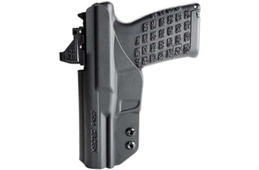 Image of Rounded IWB Kydex Holster for Kel-Tec P17, Right Hand, Black, KTC-P17-BK-RH-VAR-RMR