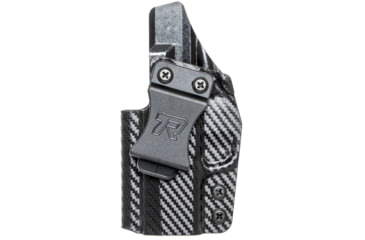Image of Rounded IWB KYDEX Holster, Ruger Max 9, Left Hand, Carbon Fiber, RGR-9MAX-CF-LH-VAR