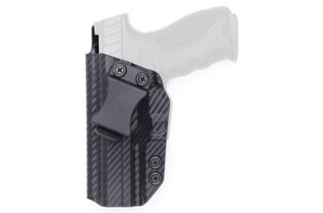 Image of Rounded IWB KYDEX Holster, Stoeger STR-9, Left Hand, Carbon Fiber, STG-STR9-CF-LH-VAR