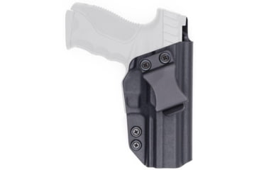 Image of Rounded IWB KYDEX Holster, Stoeger STR-9, Right Hand, Black, STG-STR9-BK-RH-VAR