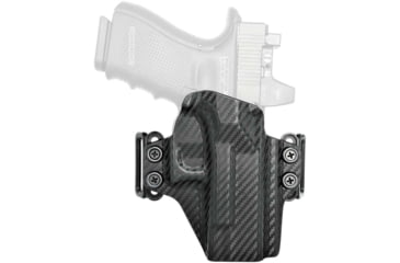 Image of Rounded OWB Belt Loop Holster, H&amp;K VP9SK, AMBI, Carbon Fiber, HKH-VP9SK-CF-AMBI-OWB
