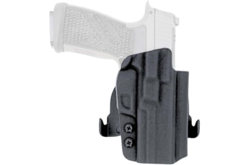 Image of Rounded OWB Kydex Holster for Sig Sauer P365 AXG Legion, Right Hand, Black, SSR-P365AX-BK-RH-OWBPDL