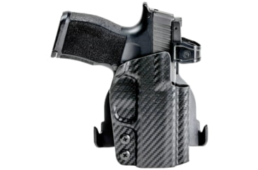 Image of Rounded Walther P22 Paddle Holster Optic Ready, WTR-P22-BK-LH-OWBPDL