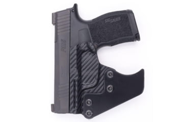 Image of Rounded Pocket KYDEX Holster, Taurus G3, AMBI, Carbon Fiber, TRS-G3-CF-TGPCKT