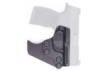 Image of Rounded Pocket KYDEX Holster, Taurus G3, AMBI, Carbon Fiber, TRS-G3-CF-TGPCKT