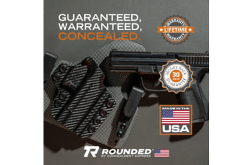 Image of Rounded Kydex Canik METE MC9 Prime IWB Holster
