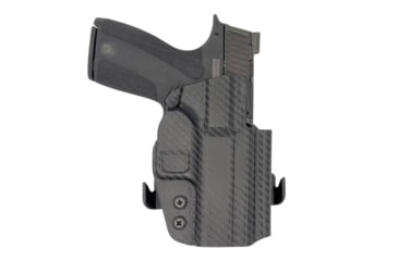 Image of Rounded Smith &amp; Wesson M&amp;P Shield X Paddle Holster Optic Ready, SWN-SHIELDX-BK-LH-OWBPDL