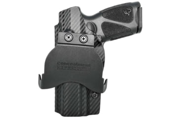 Image of Rounded Taurus Tx22 Paddle Holster Optics Ready, TRS-TX22-BK-RH-OWBPDL