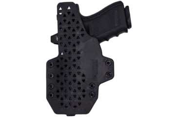 Image of Rounded Tuckable KYDEX Armaloy Hybrid Holster, Walther CCP, Right Hand, Black, WTR-CCP-BK-RH-STPOLY