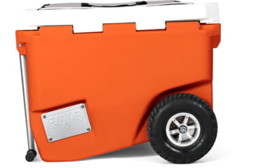 Image of RovR Products RollR 60 Cooler w/ Wagon Bin, Desert, 852490007706