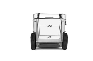 Image of RovR Products RollR 60 Cooler w/ Wagon Bin, Moss, 852490007713