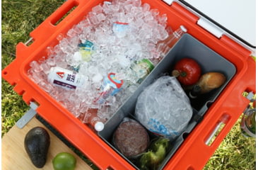 Image of RovR Products RollR 80 Cooler w/ Wagon Bin, Desert, 852490007768