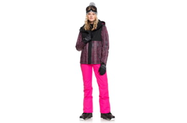 Image of Roxy Backyard Pants - Womens, Beetroot Pink, Large, ERJTP03091-MML0-L