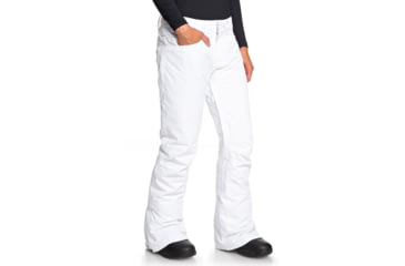 Image of Roxy Backyard Pants - Womens, Bright White, Large, ERJTP03091-WBB0-L