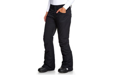 Image of Roxy Backyard Pants - Womens, True Black, Extra Large, ERJTP03091-KVJ0-XL