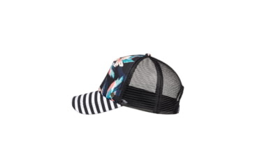 Image of Roxy Beautiful Morning Trucker Hat - Womens, Anthracite Tropicoco, One Size, ERJHA03678-KVJ7-