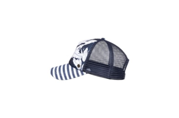 Image of Roxy Beautiful Morning Trucker Hat - Womens, Mood Indigo Flying F, One Size, ERJHA03678-BSP7-