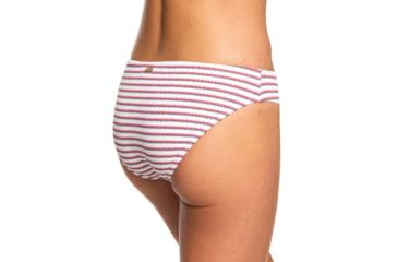 Image of Roxy Chasing Love Full Bikini Bottoms - Womens, Bright White, Small, ERJX403750-WBB0-S