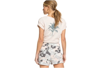 Image of Roxy Forbidden Summer Cozy Sweat Shorts - Women's, Heritage Heather Darwin, Small, ERJNS03263-SGR6-S