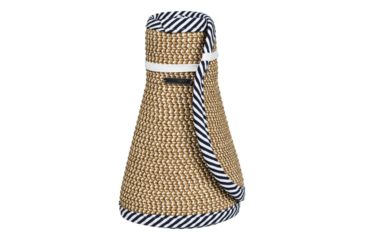 Image of Roxy Kiss The Ocean Capeline Straw Visor - Womens, Natural, Small/Medium, ERJHA03594-YEF0-S/M
