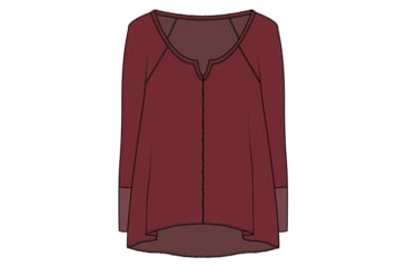 Image of Roxy Look Lively 2 - Womens, Rhubarb Heather, Medium, ARJKT03267-RZEH-M