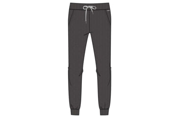 Image of Roxy Look Lively Pant - Womens, Charcoal Heather, Large, ARJNP03147-KTAH-L