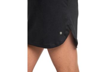 Image of Roxy Pacific Groove Short Sleeve T-Shirt Dress - Womens, Anthracite, Small, ERJKD03256-KVJ0-S
