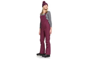 Image of Roxy Rideout Bib Pants - Womens, Grape Wine, Small, ERJTP03084-PSF0-S