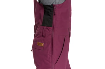 Image of Roxy Rideout Bib Pants - Womens, Grape Wine, Small, ERJTP03084-PSF0-S