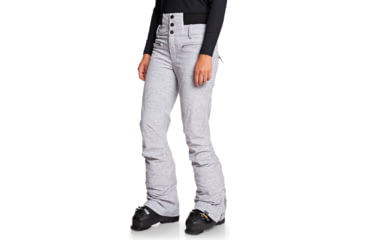 Image of Roxy Rising High Pants - Womens, Heather Grey, Small, ERJTP03085-SJEH-S