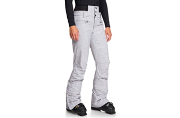 Image of Roxy Rising High Pants - Womens, Heather Grey, Small, ERJTP03085-SJEH-S