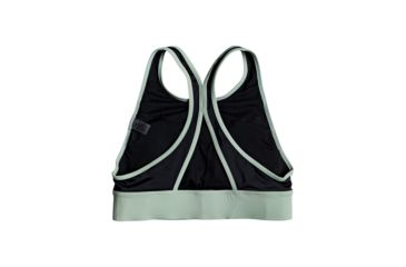Image of Roxy Fitness Pt Crop Top Bra - Women's, True Black Beetle Stripes, Medium, ERJX303976-KVJ5-M