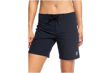 Image of Roxy To Dye 7 Boardshorts - Women's, Anthracite, Large, ERJBS03039-KVJ0-L
