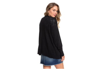 Image of Roxy Valley Shades Cardigan - Womens, Anthracite, Medium, ERJSW03391-KVJ0-M