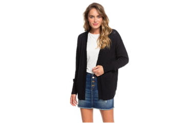 Image of Roxy Valley Shades Cardigan - Women's, Anthracite, Medium, ERJSW03391-KVJ0-M