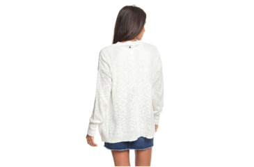 Image of Roxy Valley Shades Cardigan - Womens, Snow White, Medium, ERJSW03391-WBK0-M