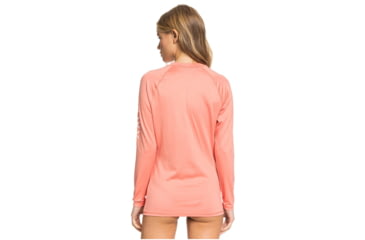 Image of Roxy Wholehearted Long Sleeve Rashguard - Womens, Terra Cotta, Medium, ERJWR03408-MJN0-M