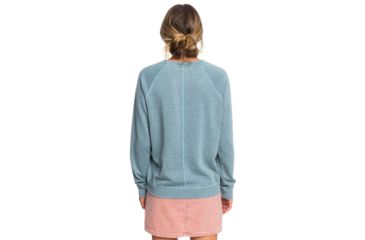 Image of Roxy Wishing Away Sweater - Womens, Trooper, Small, ERJFT04094-BLN0-S