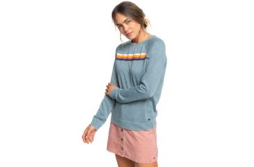Image of Roxy Wishing Away Sweater - Womens, Trooper, Small, ERJFT04094-BLN0-S