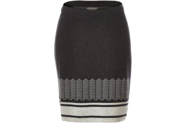 Image of Royal Robbins All Season Merino Skirt - Women's-Charcoal-Small