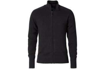 Image of Royal Robbins All Season Merino Track Jacket - Mens, Charcoal, Extra Large, 47158-18-XL-