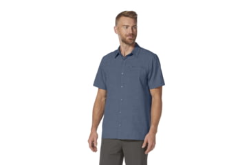 Image of Royal Robbins Amp Lite Tee - Mens, Sea, Small, Y421026-762-S